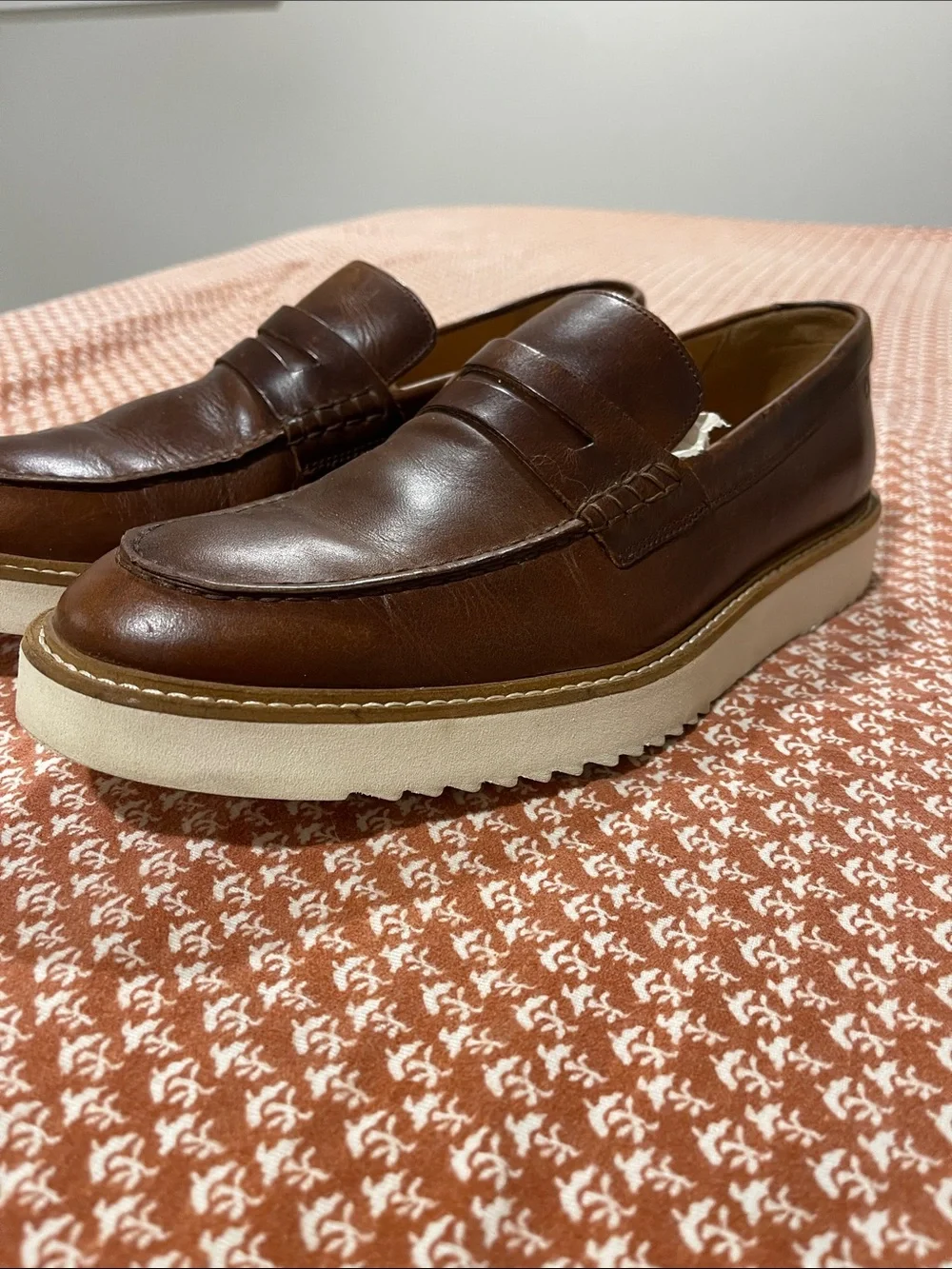 Clarks smooth chestnut